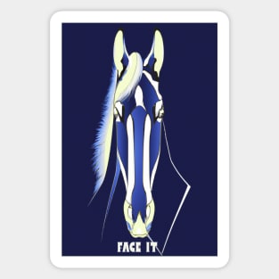 Horse Face Sticker